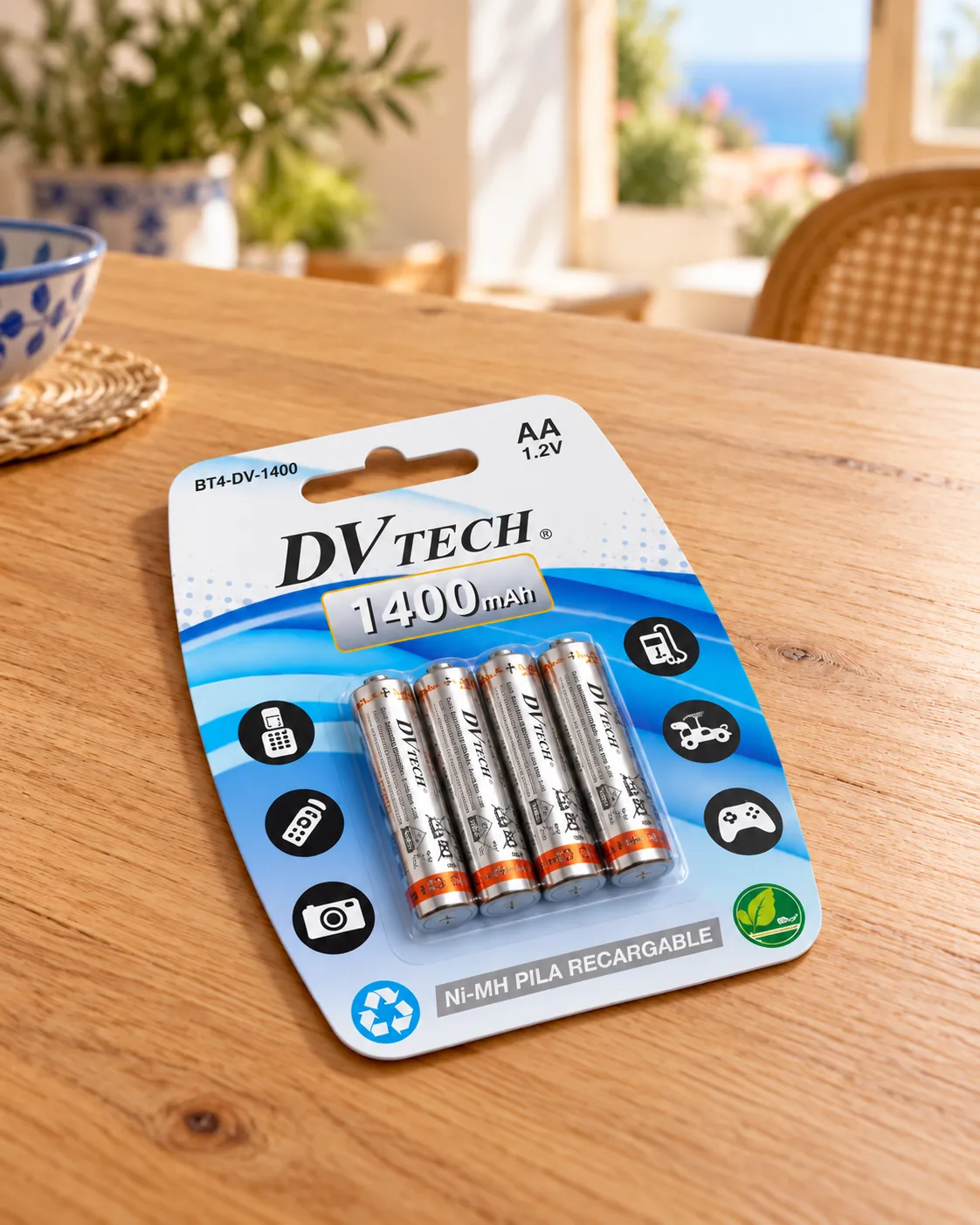 DVTECH · Pilas y cargadores
